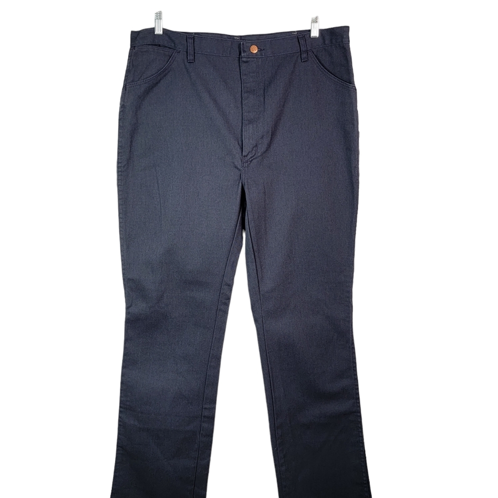 Big Ben Vintage Workwear Jobcore Heavy Canvas Dark Blue Work Pants Men's 40x34 - Picture 3 of 16